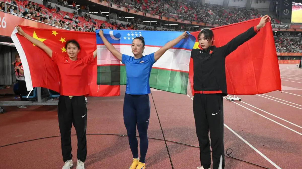 Sharifa Davronova Osiyo o‘yinlarining oltin medali bilan taqdirlandi