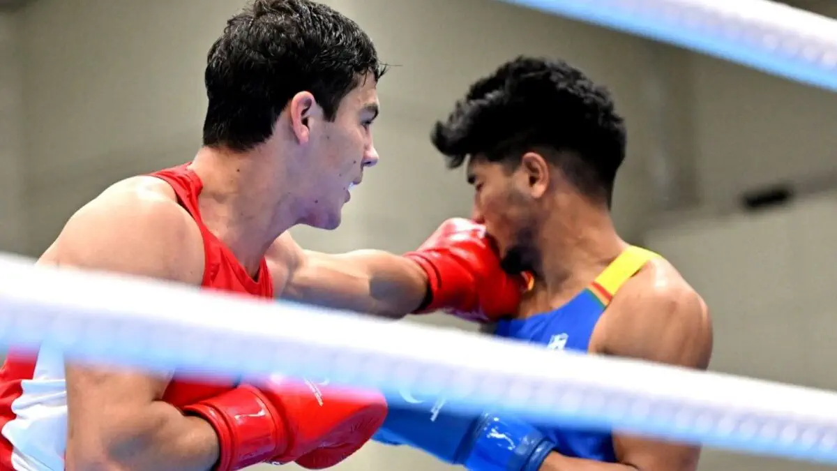 Aichi-Nagoya-2026. Boks bo'yicha O'zbekiston milliy jamoasi sportchisi Fazliddin Erkinboyev tezkor g‘alabaga erishdi
