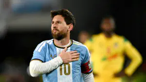 Messi Argentina milliy jamoasi safida 46 ta jamoa darvozasini ishg‘ol qilgan