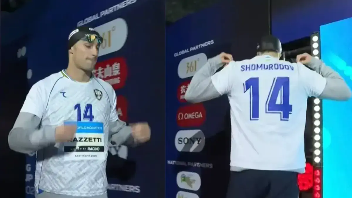 Italiyalik jahon chempioni Toshkentda Shomurodov futbolkasida startga chiqdi