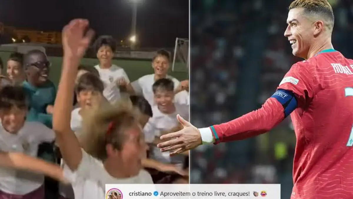 Ronaldu birgina izohi bilan yosh futbolchilarning orzusini amalga oshirdi