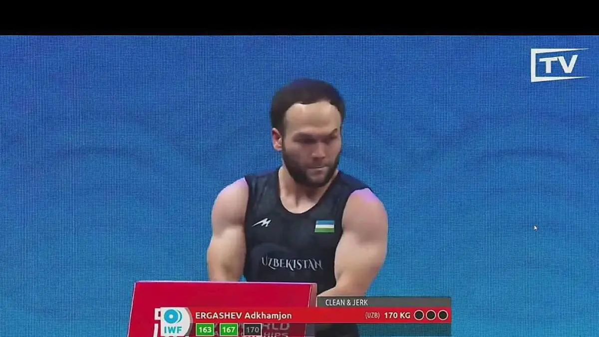 Og'ir atletika. Jahon chempionati: Adhamjon Ergashev musobaqani yakunladi