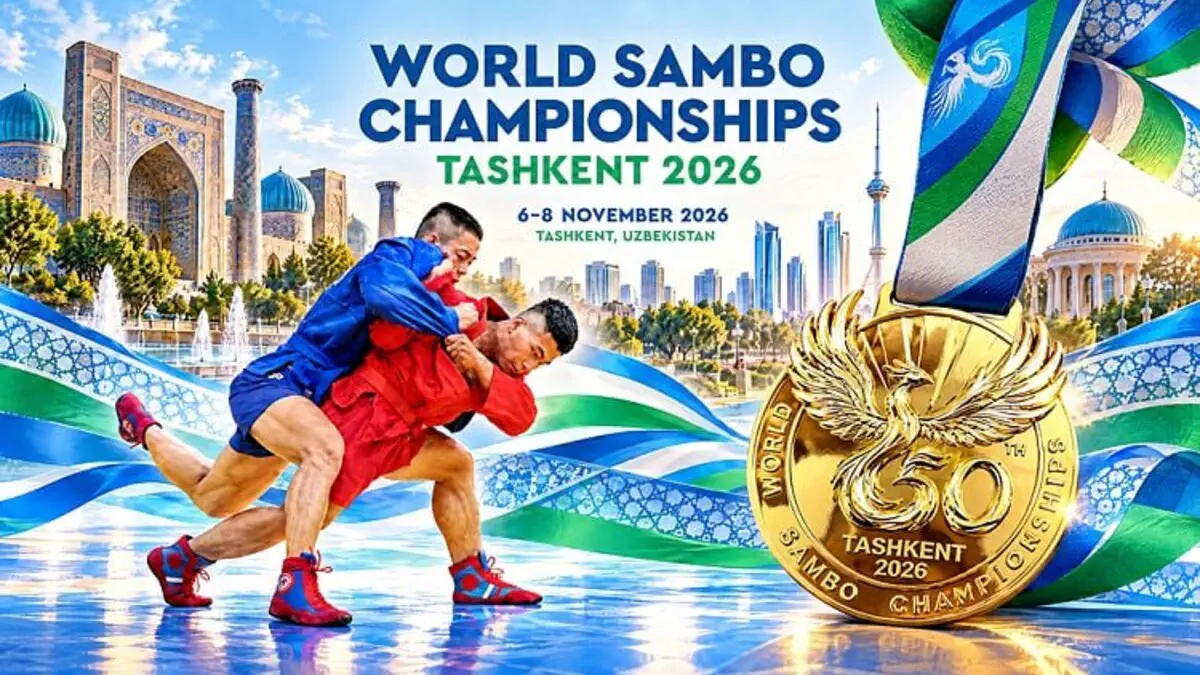 Toshkentda sambo bo‘yicha yubiley 50-jahon chempionati o‘tkaziladi